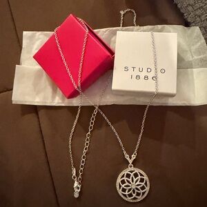 AVON Circular Floral Necklace - Fragrance Promotional Necklace